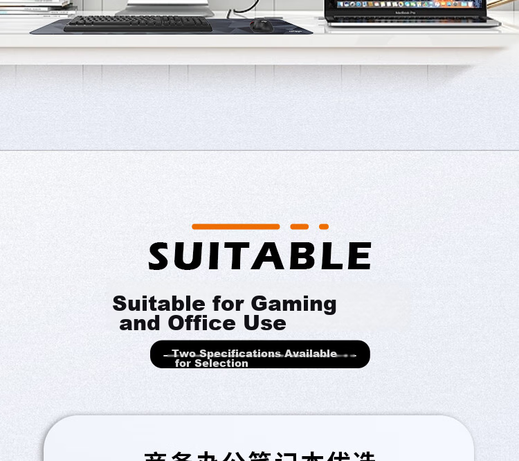 Aigo M1 Mouse Pad, Gray, Small Size 300*250*3mm, for Home Office And Gaming 6