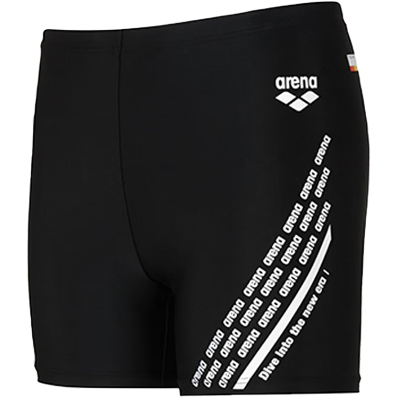 Arena Children's Swim Trunks, Boys' Youth Boxer Shorts, Hot Spring Professional Training Comfortable High-Elasticity Quick-Dry Chlorine-Resistant Swimming Trunks