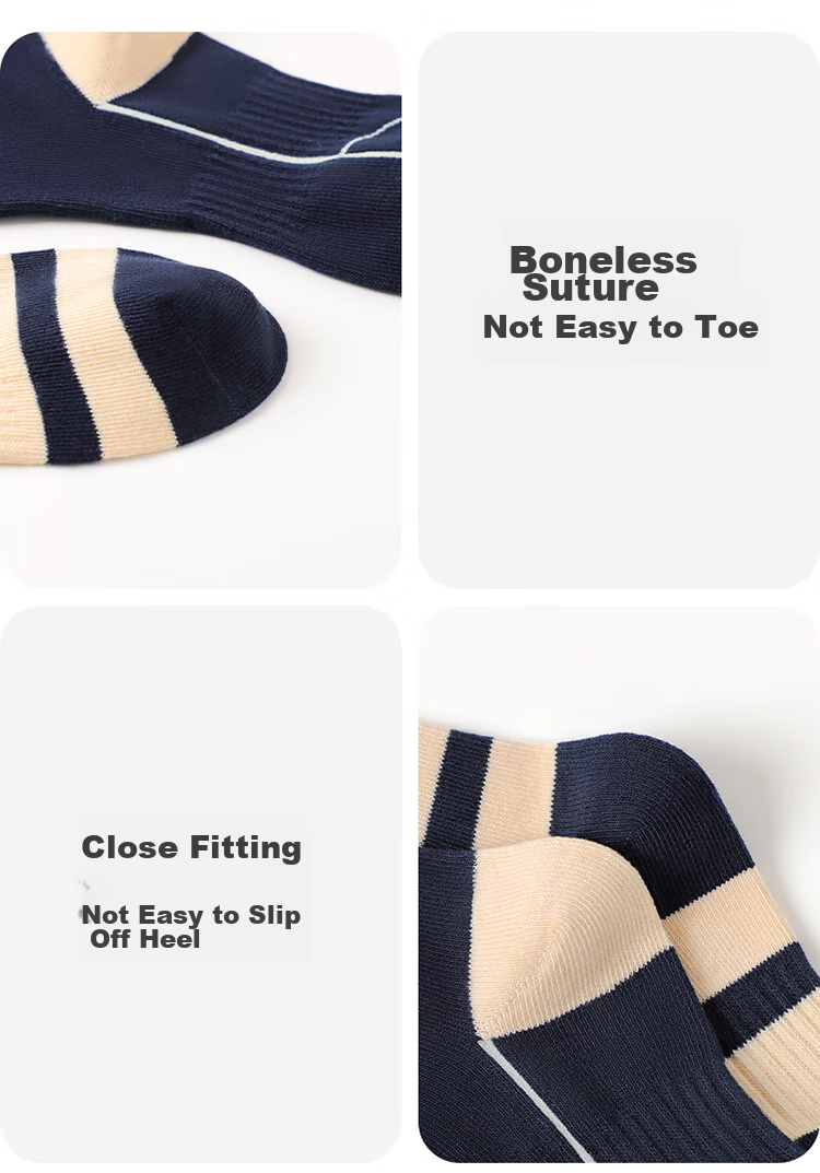 MiiOW Children's Socks, Boys' Mid-Calf Socks for Autumn And Winter, Cotton Socks for Older Boys, Students' Sports Casual Socks 18