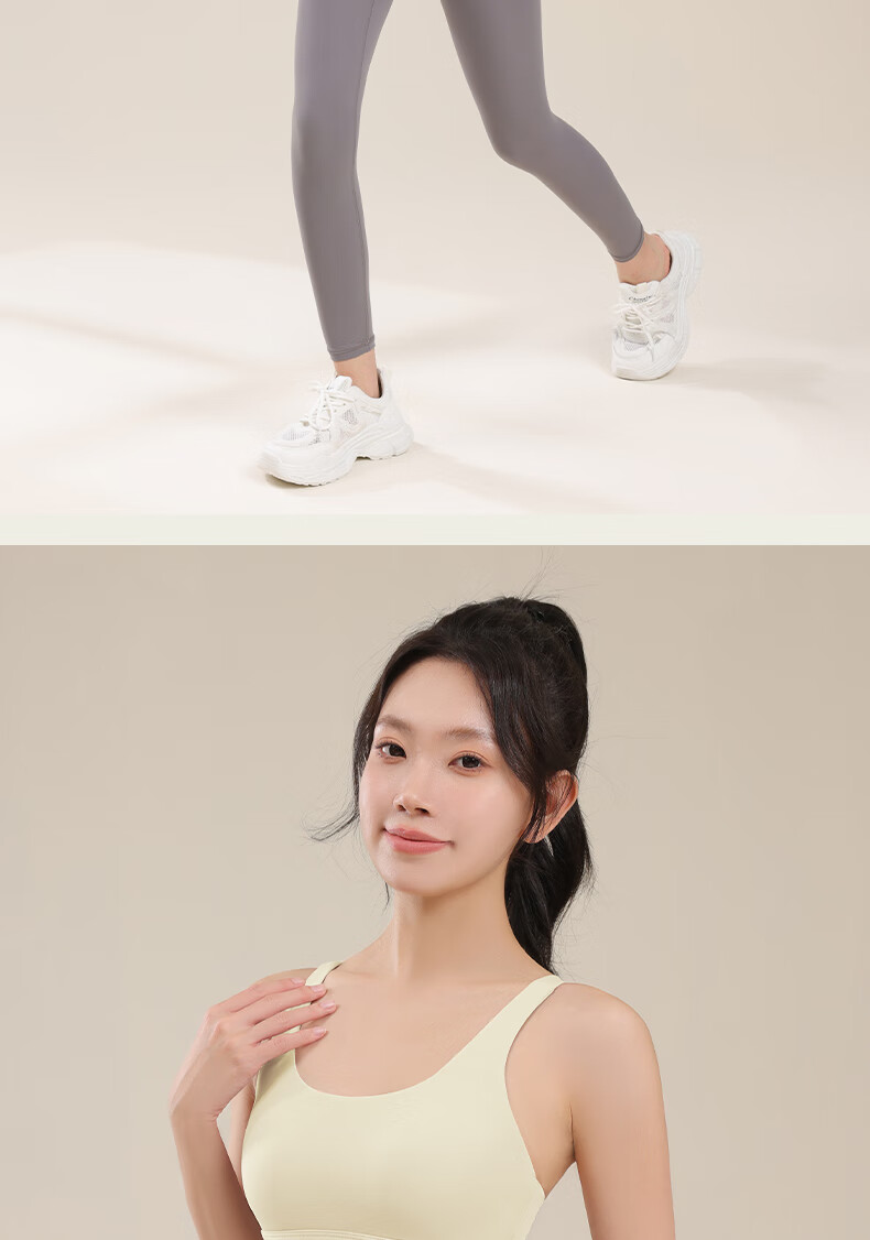 Ziyouxi Women's Sports Bra, New Style, Shock-Absorbing, Push-Up, for Running And High-Intensity Yoga, Jump Rope Fitness Vest, Top Bra 11