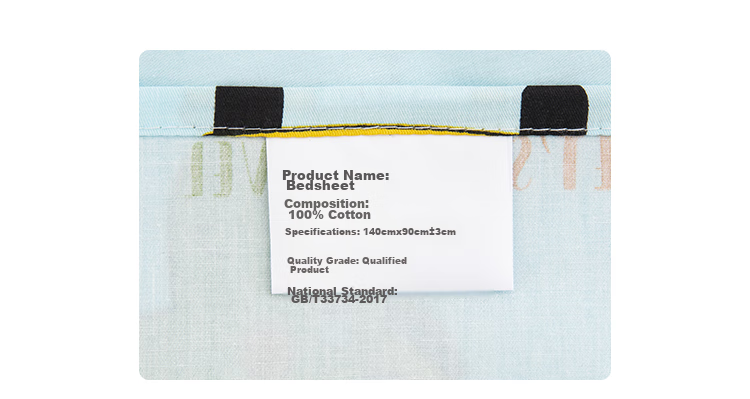 9I9 Baby Bed Sheet, Pure Cotton, Infant And Toddler Bed Sheet, Kindergarten School Opening, All Seasons, Class A, A158 Blue 13