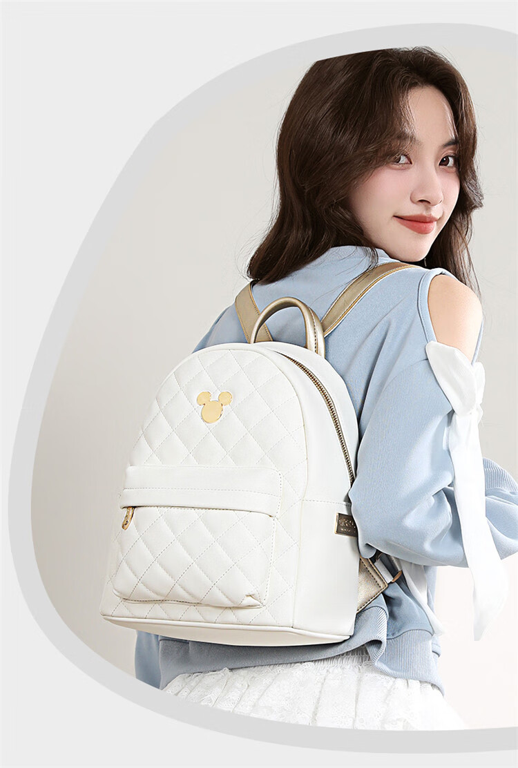 Disney Mickey Mouse Backpack, Women's Handbag Gift Box Set, Birthday Present for Girls, Day Gift for Female Friends 28