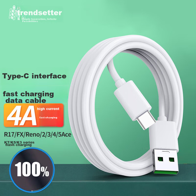 Chaofan Compatible with OPPO Data Cable, Type-C Fast Charging 65W Charging Cable, Flash Charging for R17/Reno 2/2z/3pro/A56/A32/A72/A11/K7/K9X/A36/A97/A96
