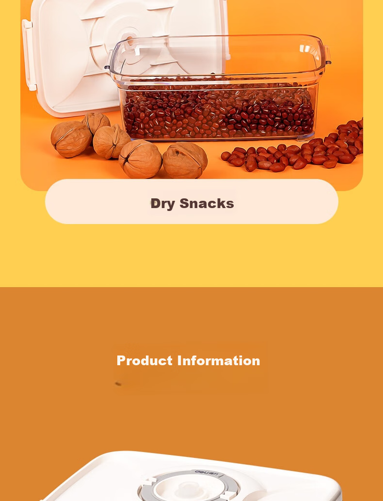 Deli Vacuum Sealing Machine, Food Preservation Packaging Machine for Home And Commercial Use, with Matching Food Vacuum Sealing Bags, Safe Food-Grade Material, 15*20CM/50 Pieces, Upgraded Version 14916 15
