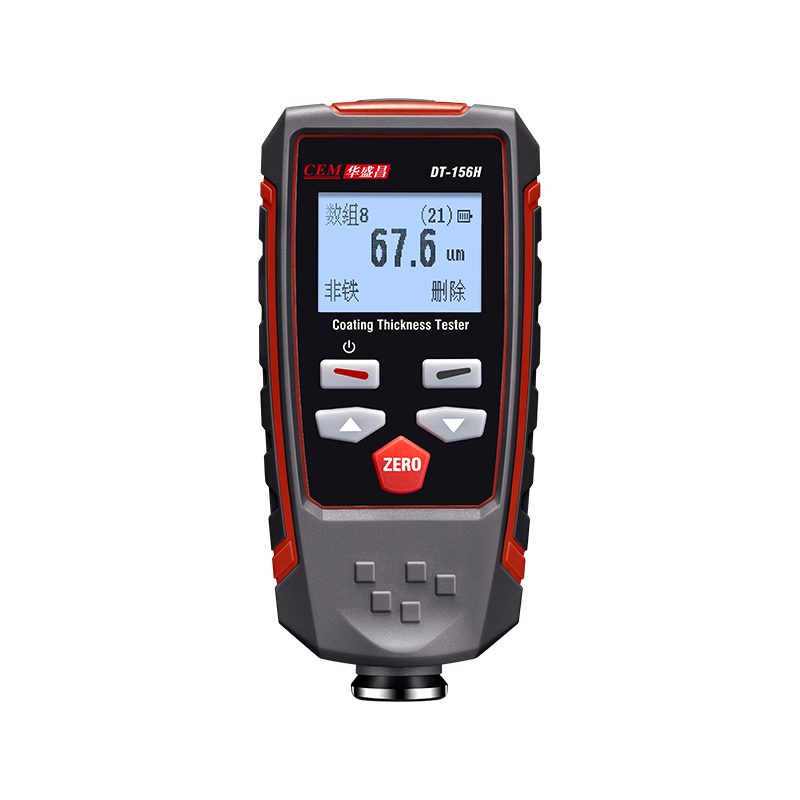 CEM DT-156H Coating Thickness Gauge High-Precision Automotive Non-Destructive Paint Film Meter Industrial Oxide Film Thickness Gauge Upgraded Version
