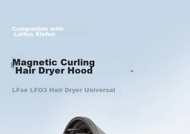 PURPAVWINNER Suitable for Laifen Hair Dryer Diffusion Nozzle, Volumizing And Smoothing Magnetic Blower Nozzle, Styling Curling Iron Hair Dryer LF03/SE/SE2, Large Diameter Drying Hood 5