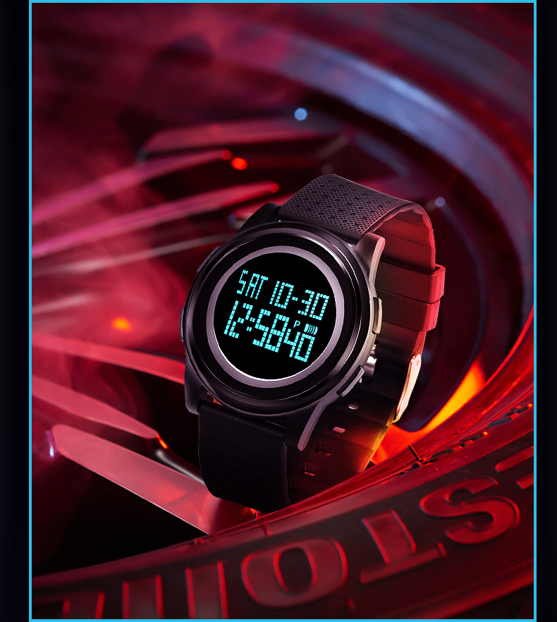 Skmei Student Sports Digital Watch for Teenagers, Middle And High School Students, Children's Alarm Clock, Time-Only Watch, Birthday Gift 2218 17