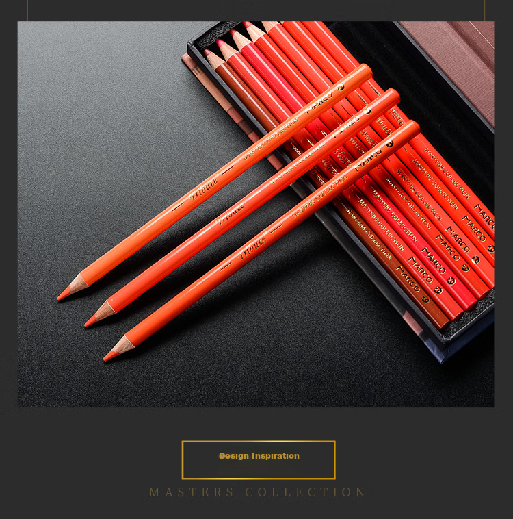 MARCO Pencil Extender, 3-Pack, Lengthening Rod, Extension Tool Set, Sketching, Marker Drawing Pencil 9