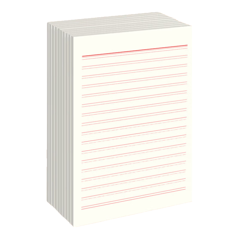 SIMAA 6 Packs of 16K/30 Sheets Double-Lined Letter Paper for Party Application, College Student Application Letter, Note Paper, Special Application Draft Paper