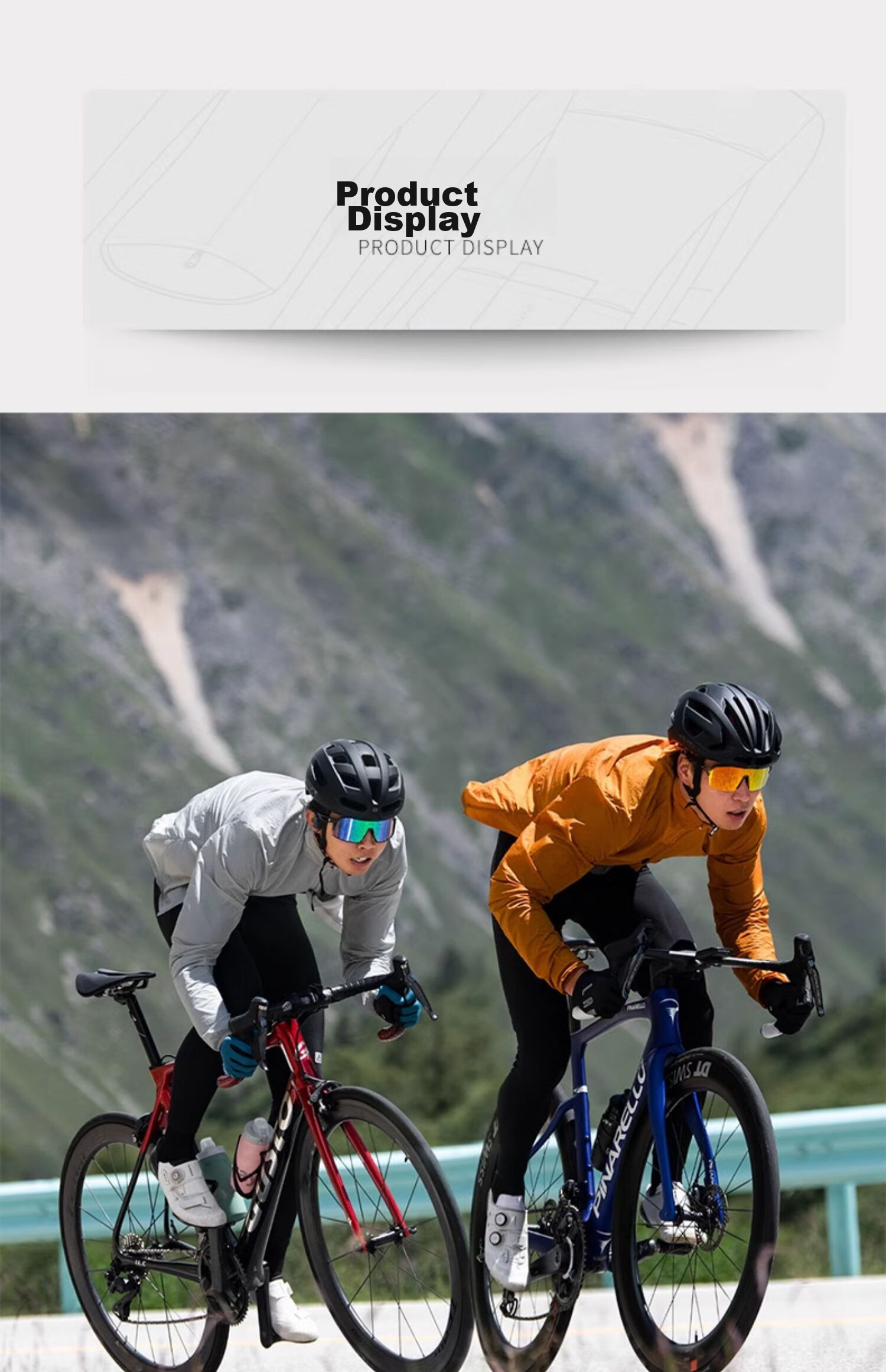 Lameda Spring And Autumn Cycling Sports Outdoor Windbreaker Thin Jacket Long Sleeve Men's Bicycle Road Riding Casual Color 3XL 19