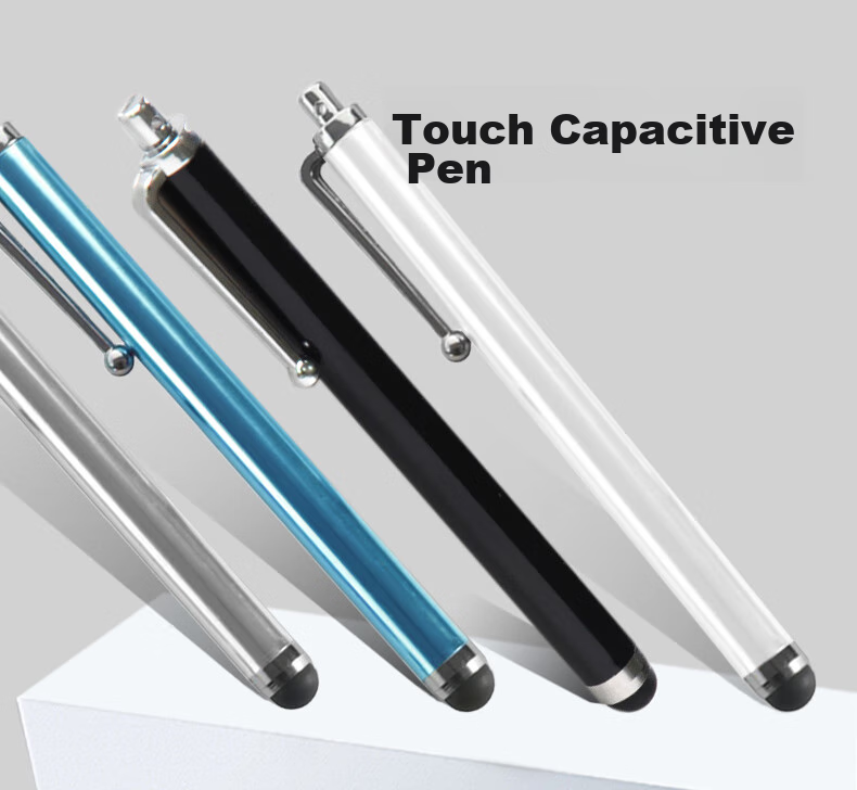 Aolang Capacitive Stylus for IPad, Mobile Handwriting Pen for IPad Air Tablet, Apple/Android Touch Pen with Lanyard Function, Two-Pack in Pearl White 1