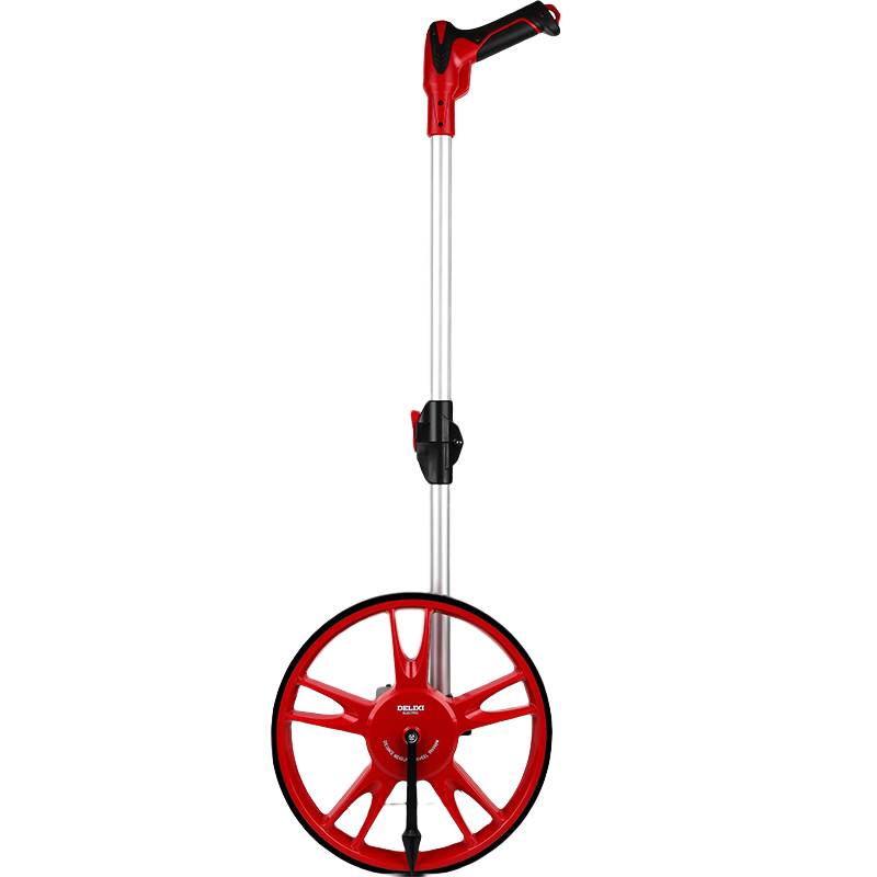 DELIXI ELECTRIC Mechanical Measuring Wheel, Ruler-Type Distance Meter, Roller-Type Household Measuring Wheel, 100CM