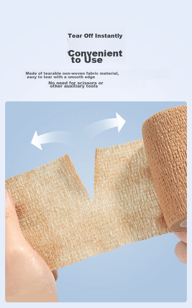 JD Original Muscle Tape, Sports Adhesive Bandage, Kinesiology Tape, White Elastic Bandage for Feet, Skin Film, 2.5cm*11m 6