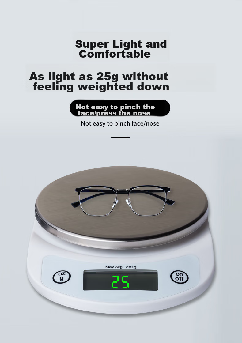 Angelamiao Reading Glasses, High-Definition Anti-Blue Light Anti-Fatigue TR Ultra-Light Fashionable Square Simple Versatile Glasses, Father's Day Gift 15
