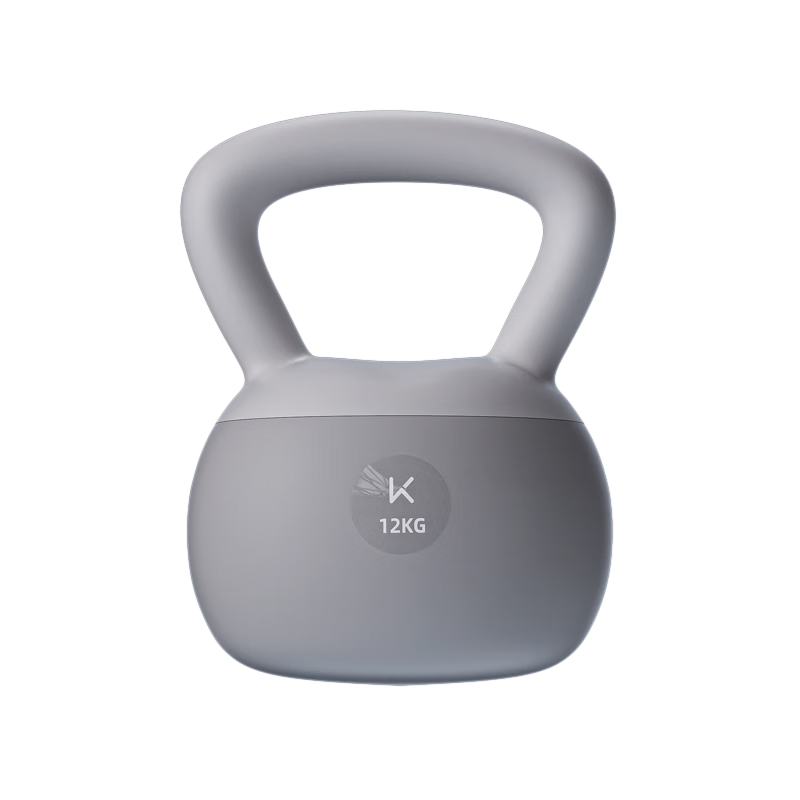 Keep Dumbbell for Men's Home Fitness, Arm Exercises, Squats, Glute Training And Body Shaping, Gray/12KG