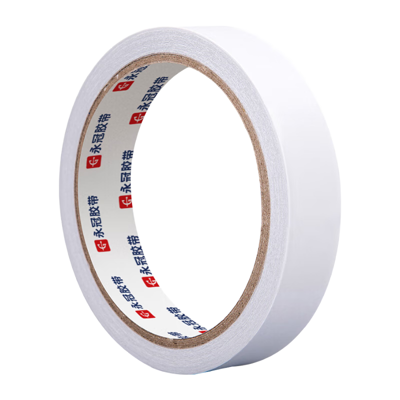 Yongguan Double-Sided Tape, Strong Adhesive Foam EVA Double-Sided Tape, 2.5cm*5m*6 Rolls, Office Supplies Tool, Specialized for Couplets, Spring Festival Couplet Adhesive Tape