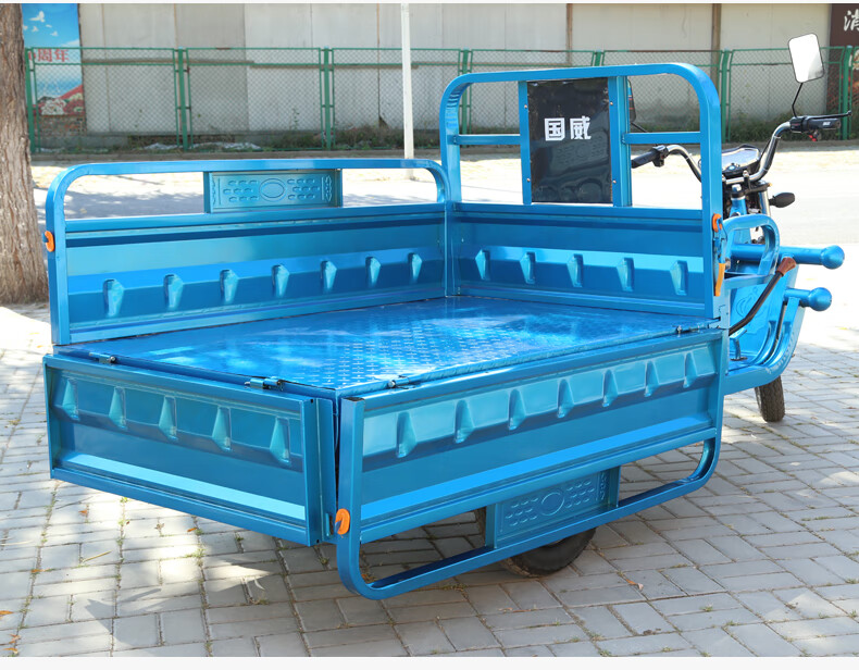 国威 电动三轮车 货车电动车运输车快递车农用电瓶车货运载重三轮车