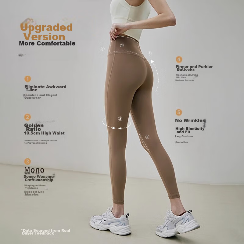 Gigt Yoga Pants for Women, High-Waisted Tummy Control And Butt-Lifting Shark Leggings for Autumn Fitness Workouts