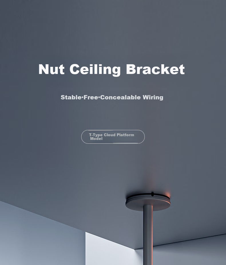 JMGO T-Shaped Ceiling Bracket Integrated Cable Concealment Compatible with Jmgo N1S Series Specific Models (N1S4K Not Available) Consult Customer Service 1