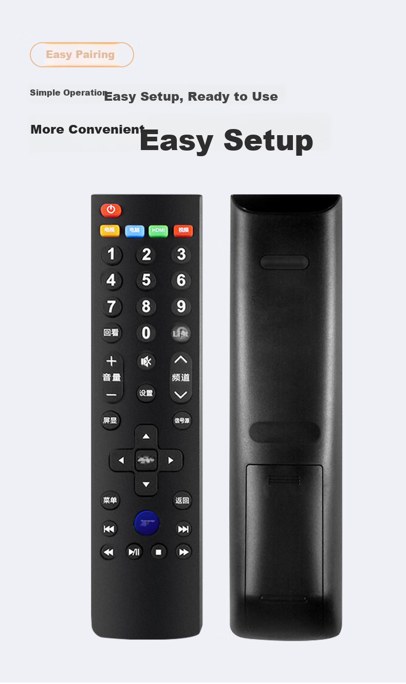 Beishi Universal Infrared Remote Control for Letv TV, Compatible with X3 X60/X50/S50MAX70/S40 Super TVs, 39 Buttons, Batteries Included 3