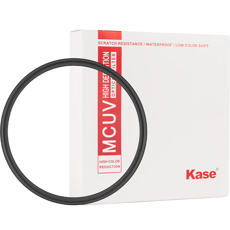 Kase UV Filter, 77mm, Kase UV Filter MC Double-Sided Multi-Layer Coated Filter, Suitable for Canon Nikon Sony Fuji DSLR Mirrorless Camera Lens Protection Filter, 77mm