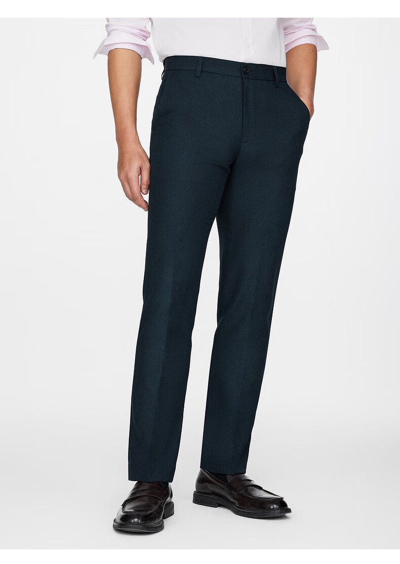 G2000 [Anti-Static] Spring And Autumn Mall Matching Business Commute Soft Comfortable Formal Dress Pants, Black, Size 32 9