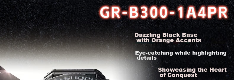 Casio Watch, G-SHOCK Aviation Series Shockproof And Water-Resistant Sports Watch, Gift for Boyfriend, GR-B300 11