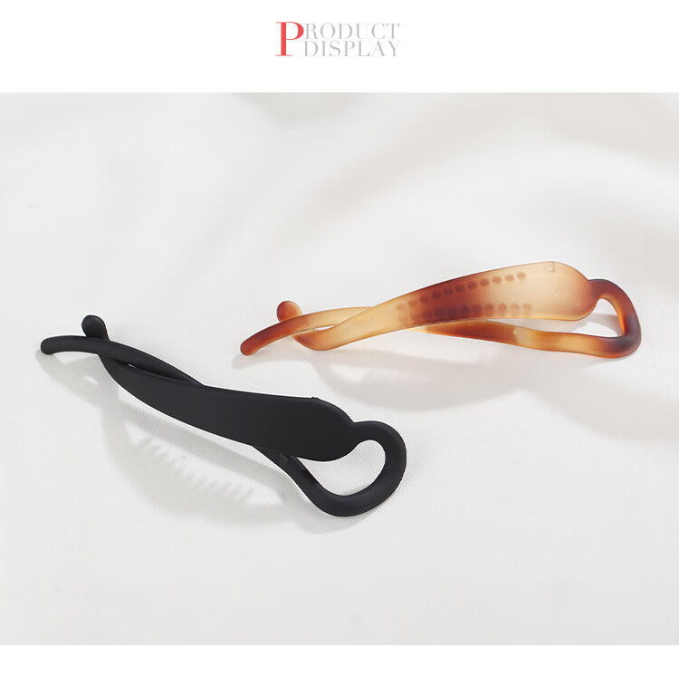 CHIMERA 2-Piece Simple And Stylish Hair Claw Clip, Korean Elegant Versatile Back-Of Hairpin, Ponytail Clip, Twist Clip 7