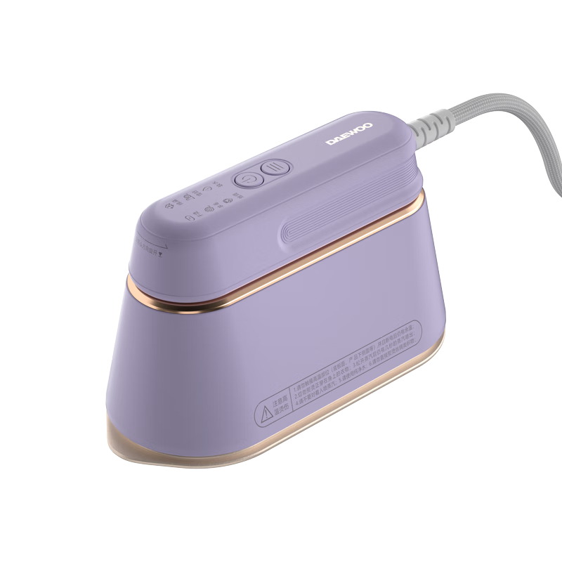 DAEWOO [Low Price for Top Streamer 9% Off] Handheld Garment Steamer for Home Use, High-Pressure Steam Iron, Portable Small Sterilizing Electric Iron for Travel And Business Trips HI-029PRO Purple