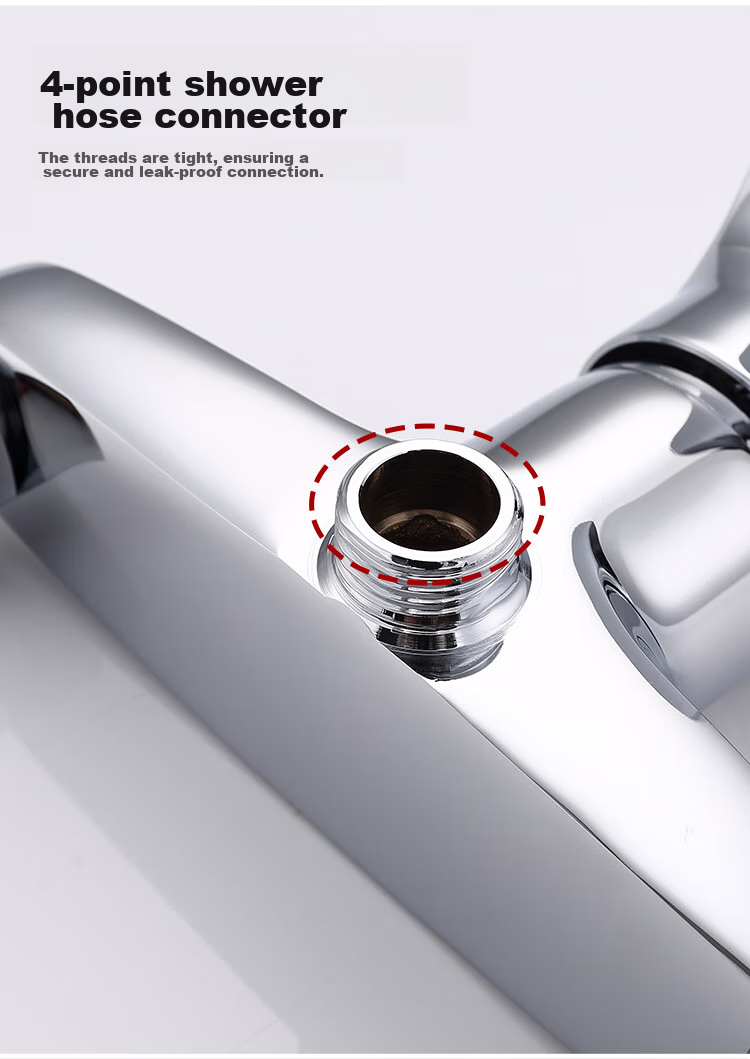 Larsd Shower Mixing Valve, Shower Faucet, Mixer Valve, Copper Body, Bathroom Hot And Cold Shower Switch, LD5203 8