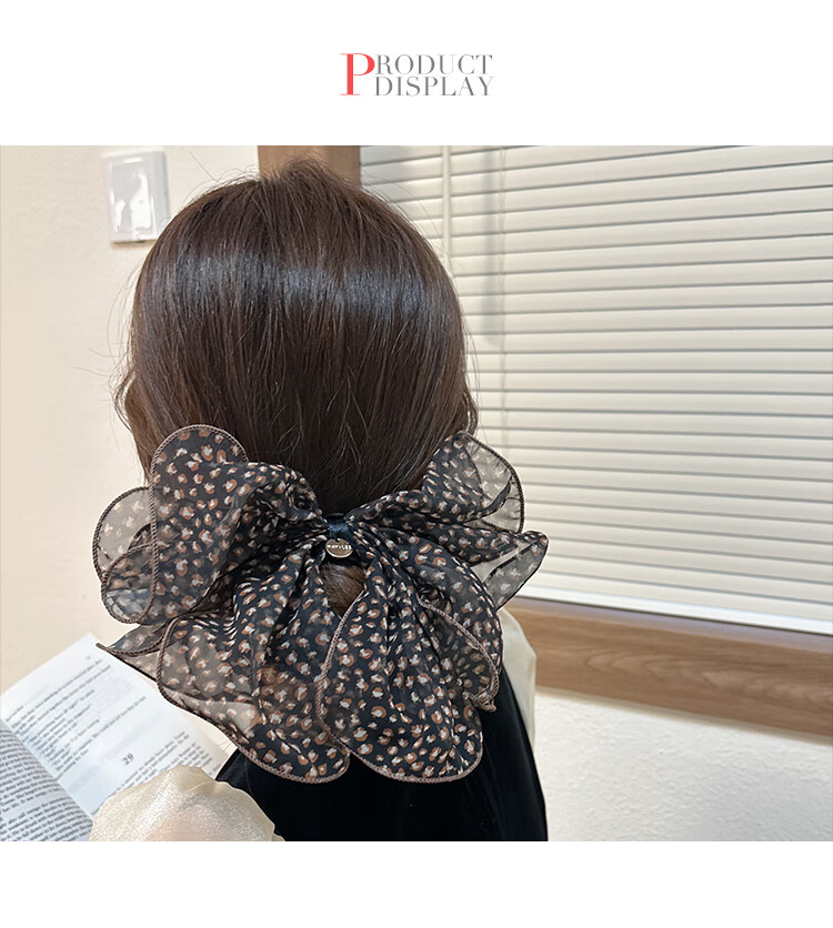 CHIMERA Back-Of Bun Hair Clip, French Bow Barrette, Half-Up Hairpin, Hair Accessory for Women, Mid-Autumn Festival Gift 22