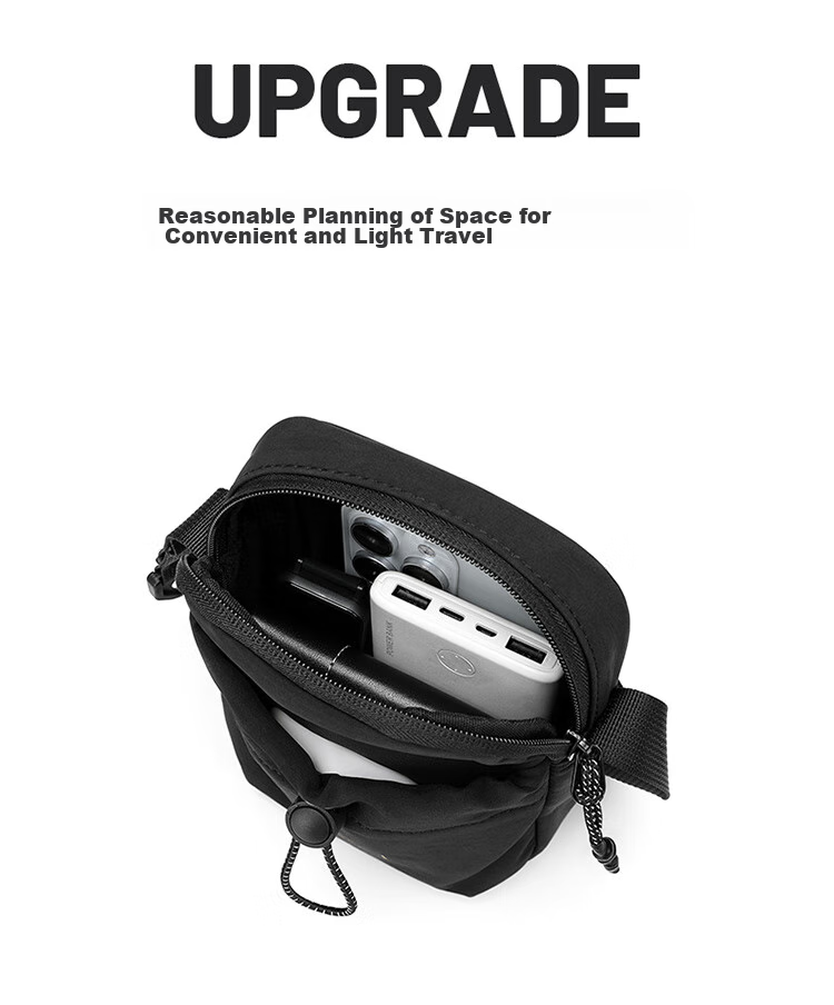 GOLF Shoulder Bag for Men And Women, Casual Crossbody Bag, Water-Resistant Phone Pouch, Lightweight Versatile Outdoor Sports Messenger Bag 8