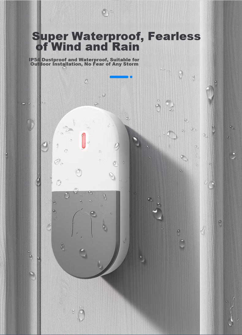 PGST Wireless Home Smart Doorbell with Long-Range Electronic Remote Control for Two Doors, Elderly And Patient Call Butto 18
