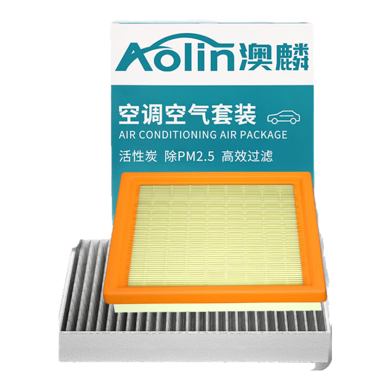 Aolin Car Air Conditioning Filter + Air Filter Cleaner / for 2019-2025 Toyota Corolla (1.8L Hybrid)