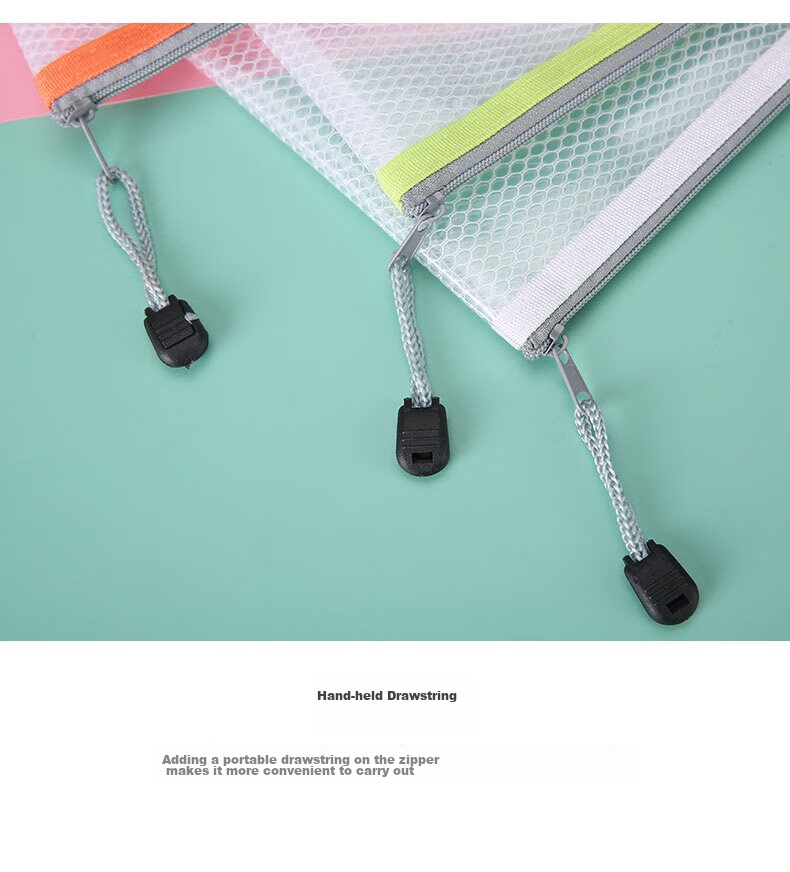 M&G Stationery A5/EVA Document Folder Mesh Zipper Bag Office File Exam Paper Bill Organizer Exam-Specific Storage Bag ADM95078 8