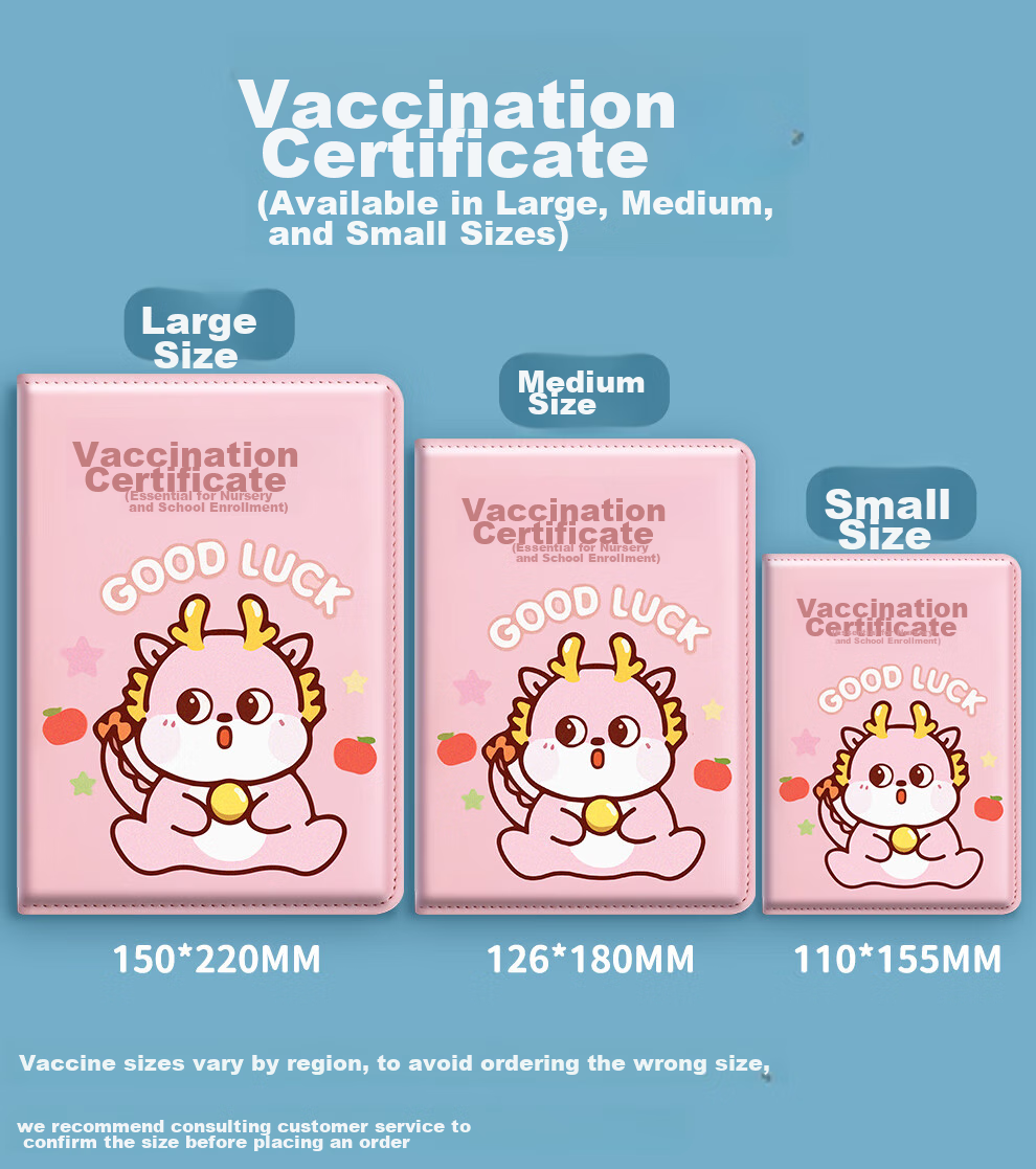 Jiaranheng Vaccine Record Holder, 2026 New Large Size, Green Baby Style 8