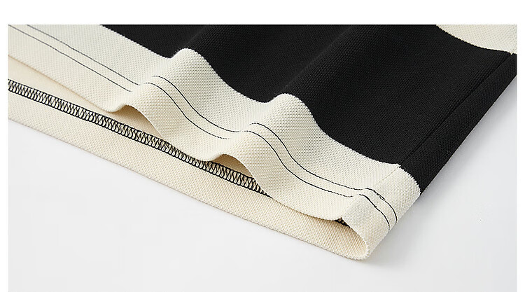 Dme [Laziness Casual Outfit] Spring And Autumn New Fashion Draping Roman Fabric Dress, Box-Shaped Striped Vest Two-Piece Set 16