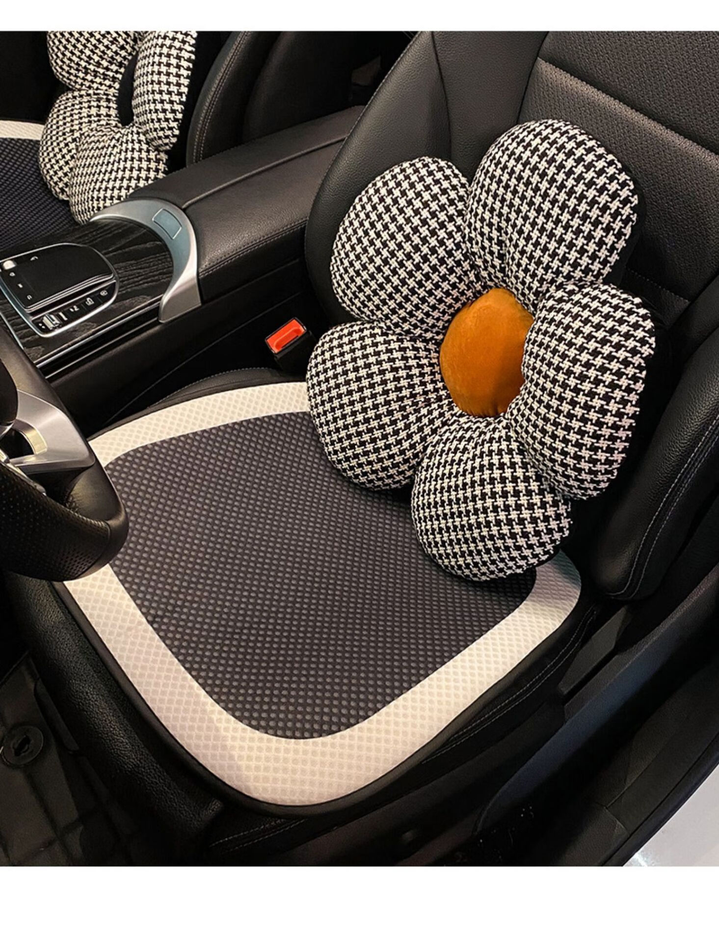 Fanyejia Car Backrest Cushion, All-Season Breathable Seat Pad, Long-Sitting Chair Cushion, Car Accessories, Dirt-Proof Chair Backrest Pad 17