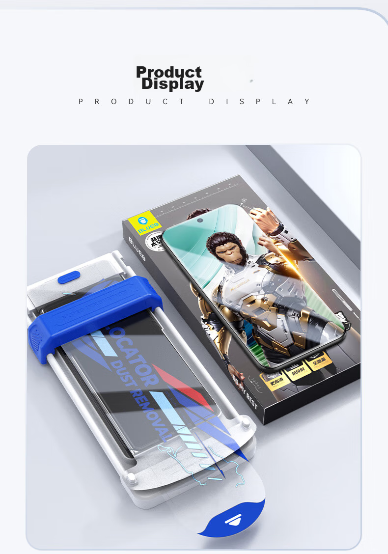 BLUEO [Class ZEISS T*AR Enhanced Transparency + 3D Large Arc Edge], Suitable for Huawei Pura70Pro Screen Protector, Pura70Pro+ Tempered Glass Film, Pura70Ultra Anti-Fingerprint Protective Film 16