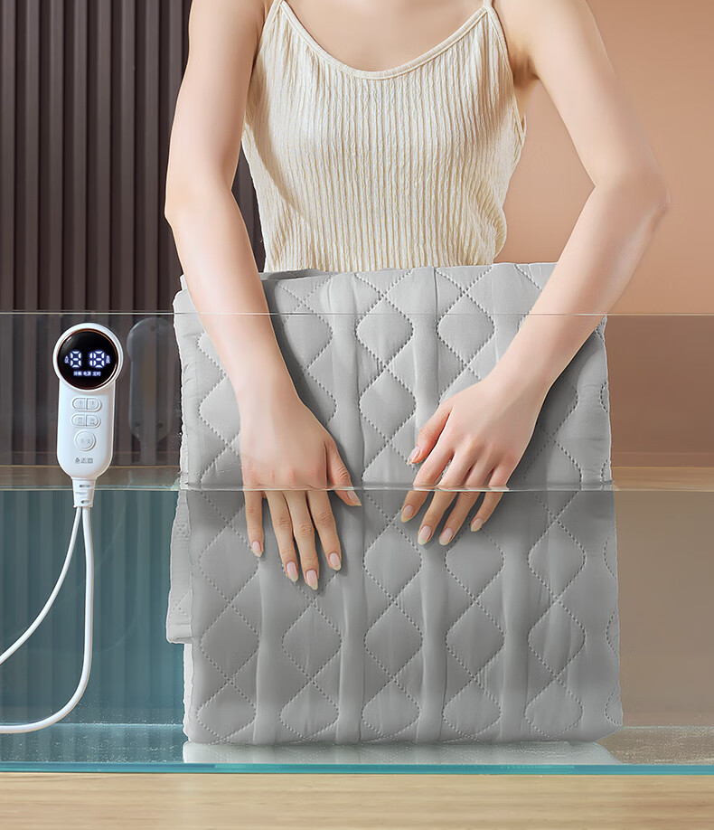 CHIGO [Dehumidifying And Mite-Removing] Single-Person 3C Certified Water Heating Electric Blanket for Kang Bed, Electric Mattress Pad, 1.8x0.9 Meters, Dormitory Use 4