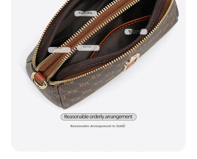 Aiqinghai Handbag, Women's Bag, Phone Pouch, Shoulder Crossbody Bag, Light Luxury Brand, Casual Birthday Mother's Day Gift, Practical Present for Mom 12