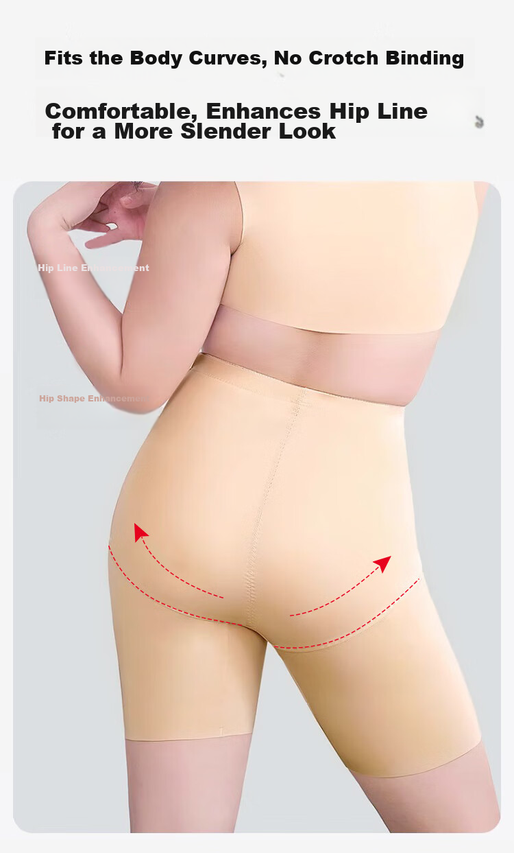 FitonTon Plus Size Tummy Control And Butt-Lifting High-Waist Shapewear Panties for Women, Postpartum Underwear, Butt-Lifting Shorts 7