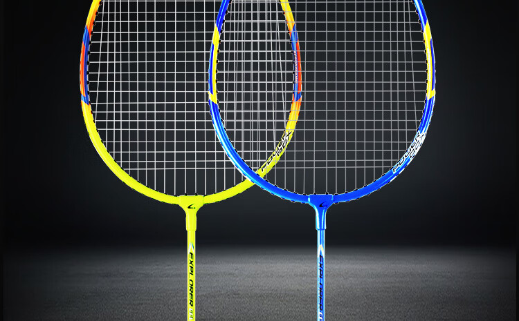EVERVON Badminton Racket Set, Ultra-Light And Durable, for Adults And Students, Entertainment Model 301+300 Rackets, Shuttlecocks Included 2