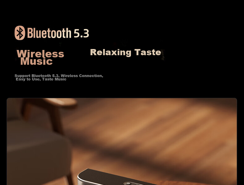WANYINBA Meta II Bluetooth Speaker, High-End HiFi-Grade Five-Unit Home Desktop Computer 3D Surround Portable Subwoofer Wireless Speaker, Silver 28