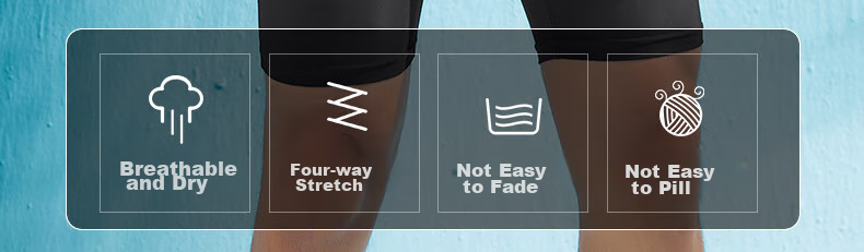 Li-Ning Men's Swim Trunks, Loose-Fitting Anti-Embarrassment Swimsuit Set, Dual-Use for Water And Land, Black Short-Sleeve Two-Piece Set, 07-25 XXXXL 7