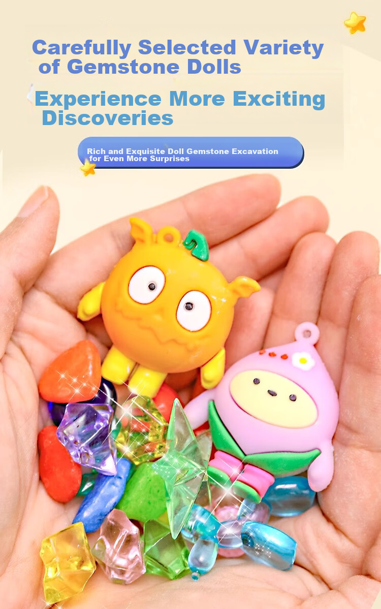 Shangmeibeibei Archaeological Excavation Toys Surprise Blind Box Egg Party Children's DIY Handmade Gifts for Boys And Girls Aged 3-6 Birthday Present 8