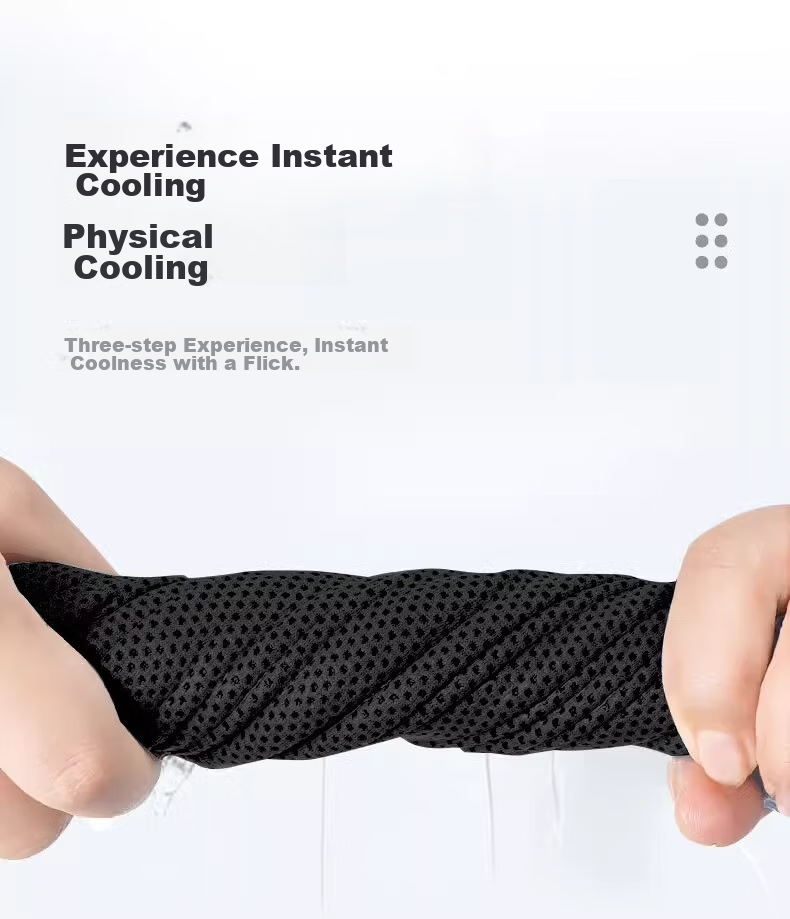 NAILEKESI N Men's Sports Sweat-Absorbing Quick-Dry Wristband Running Badminton Breathable Ice Silk Summer Thin Wrist Wraps 9