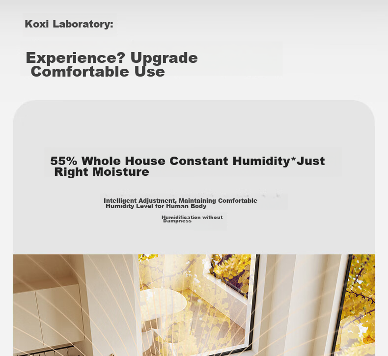 KEHEAL Mist-Free Humidifier And Purifier All-In Machine for Bedroom, Home Living Room, Office, Floor-Standing Large Capacity 1000mL/h Air Conditioner Humidifier for Mother And Baby W2-L 23