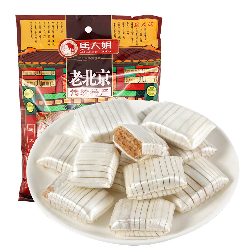 马大姐老北京酥糖 300g 酥心糖果 非遗大虾酥休闲零食 婚庆喜糖