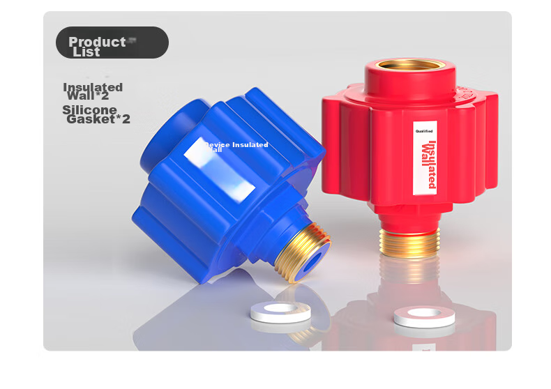 Muvi Water Heater Pressure Relief Valve, Electric Water Heater Safety Valve, Water Heater Pressure Reducing Valve, Universal Accessories, All-Copper One-Way Valve 12